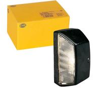 HELLA 2KA 003 389-068 Licence Plate Light - 12/24V - mounting/Screw Connection - Lens Colour: Crystal clear - Plug: Blade Terminal - Rear/left/right