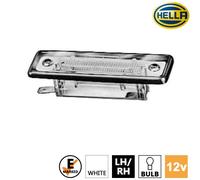 Hella 2KA 004 331-061 Number Plate Lamp 12V Flush Truck Trailer Light Left Right