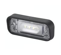 Number Plate Light Lamp K Black 12v LED HELLA 2KA 010 278-411