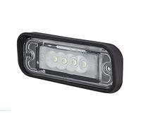 HELLA 2KA 010 278-627 Licence Plate Light - LED - 24V - Fitting/Screw Connection - Lens Colour: Crystal clear - Outer - Quantity: 30
