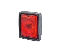 HELLA 2NE 004 432-011 Rear Fog Light - Halogen - 24/12V - mounting/Fitting - Lens Colour: Crystal clear - Plug: Blade Terminal - left/right
