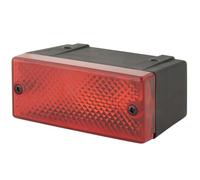 HELLA 2NE 006 609-001 Rear Fog Light - Halogen - 12V - mounting - Lens Colour: Red - Plug: Blade Terminal - right/left