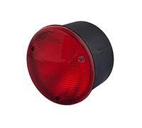 HELLA 2NE 964 169-021 Rear Fog Light - Halogen - 24/12V - mounting/Fitting - Lens Colour: Red - Plug: Blade Terminal - left/right