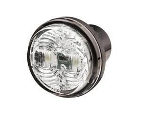 HELLA 2PF 340 825-041 Position Light - LED - 12V - Fitting/Glued - Lens Colour: Crystal clear - LED colour: White - Front - Quantity: 1
