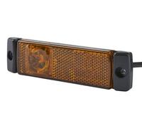 HELLA 2PS 008 645-361 Side Marker Light Right Left 24V Fits LIEBHERR FELDBINDER