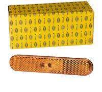 Hella Side Marker Light 2PS 009 226-021 - LED 12V Yellow Lens, Glued Mount, AMP 2-pin, 250mm, Left