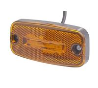 HELLA 2PS 345 600-001 Side Marker Light LED Yellow Lens 12V Fits DAF GOLDHOFER