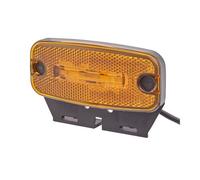 HELLA 2PS 345 600-061 Side Marker Light LED Yellow Lens 12V Voltage Fits DAF