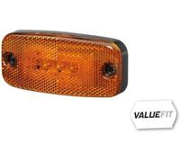 HELLA 2PS 357 008-001 Side Marker Light LED Yellow Lens 12V/24V Voltage