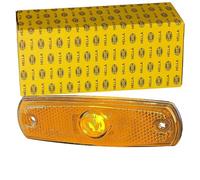 HELLA 2PS 962 964-012 Side Marker Light - Halogen - 24V - Fitting - Lens Colour: Amber - left/right