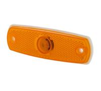 HELLA 2PS 962 964-031 Side Marker Light - Halogen - 12V - Screw Connection/Fitting - Lens Colour: Yellow - Cable: 1500mm - right/left - Quantity: 1