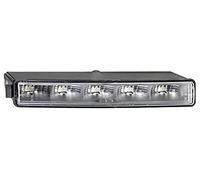 HELLA 2PT 010 043-021 LED-Daytime Running Light - LEDayLine - 12V - straight - Lens Colour: Crystal clear - LED colour: White - Cable: 500mm - Plug: AMP - right - Quantity: 1