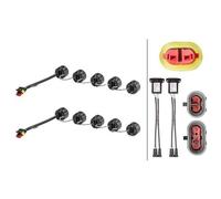 HELLA 2PT 010 458-711 LED-Daytime Running Light Set - LEDayFlex - 12/24V