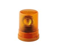 HELLA 2RL 004 958-101 Halogen-Rotating Beacon - KL 700 - 12V - Yellow - Round - mounting/Bolted - Plug: Blade Terminal