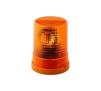 HELLA 2RL 004 958-111 Halogen-Rotating Beacon - KL 700 - 24V - Yellow - Round - mounting/Bolted - Plug: Blade Terminal