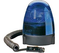HELLA 2RL 007 337-121 Halogen-Rotating Beacon - KL Rotafix - 12V - Blue | Magnet Mount - Cable: 2500mm - Plug: DIN ISO 4165