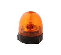 HELLA 2RL 009 506-201 Halogen-Rotating Beacon - Rota Compact - 12V - Yellow - mounting/Bolted - Cable: 140mm - Plug: Blade Terminal