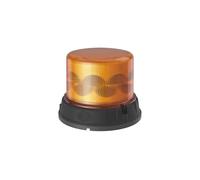 HELLA 2RL 099 979-001 LED-Rotating Beacon - K-LED Nano 80-12/24V - yellow (amber) - Bolted - Plug: Blade Terminal Sleeve - Quantity: 1