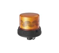 HELLA 2RL 099 979-011 LED-Rotating Beacon - K-LED Nano 80-12/24V - yellow (amber) - Pipe-neck - Plug: Blade Terminal Sleeve - Quantity: 1