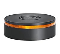HELLA 2RL 455 256-001 LED-Rotating Beacon - K-LED Rebelution - 12/24V - Amber - Bolted - Cable: 150mm - Plug: Blade Terminal