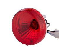 HELLA 2SB 965 039-131 Rearlight - Bulb - 24V - Fitting/Bolted - Lens Colour: Red - Cable: 100mm - Plug: Blade Terminal - right/left - Quantity: 1