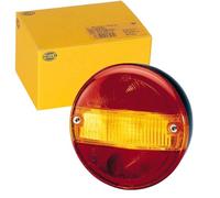 Hamburger Tail Lamp Round Vibration Damper - Right | HELLA 2SD 001 685-231