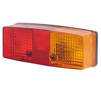 HELLA 2SE 003 184-101 Rearlight - Bulb - 12/24V - mounting/Bolted - Lens Colour: Red/Yellow/White - Plug: Blade Terminal - right - Quantity: 1