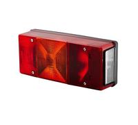 HELLA 2SE 007 547-011 Rearlight - Bulb - 12V - mounting - Lens Colour: Red - Plug: Blade Terminal - left - Quantity: 1