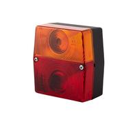 HELLA 2SE 998 530-061 Rearlight - Bulb - 12/24V - mounting/Bolted - Lens Colour: Red/Yellow - Plug: Blade Terminal - left/right - Quantity: 1