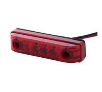 HELLA VALUEFIT 2TM 357 010-111 Tail Light - LED - 24V - mounting - Lens Colour: Red - Cable: 150mm - Plug: Blade Terminal Sleeve - left/right - Quantity: 1