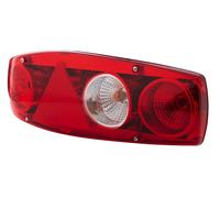 HELLA 2VA 341 419-011 Rearlight - Caraluna II - Bulb - 12V - Fitting/Bolted - Lens Colour: Red - Plug: Blade Terminal - left - Quantity: 1