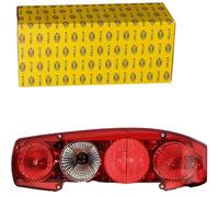 HELLA 2VA 341 419-117 Rearlight - Caraluna II - Bulb - 12V - Fitting/Bolted - Lens Colour: Red - Plug: Blade Terminal - left - Quantity: 10