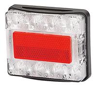 HELLA 2VB 980 720-501 Rearlight - LED - 24/12V - mounting/Bolted - Lens Colour: Red/transparent - Cable: 500mm - Plug: DEUTSCH plug - right/left - Quantity: 1