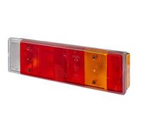 HELLA 2VD 007 323-131 Rearlight - Bulb - 24V - mounting/Bolted - Lens Colour: Multi-coloured - Plug: Screw Contact - left/right - Quantity: 1