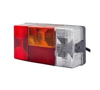 HELLA 2VP 006 040-111 Rearlight - Bulb - 24/12V - mounting - Lens Colour: Multi-coloured - Plug: Blade Terminal - left - Quantity: 1
