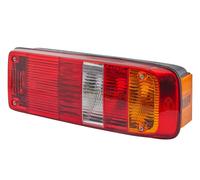 HELLA 2VP 340 888-011 Rearlight - Bulb - 24V - Fitting/Bolted - Lens Colour: Multi-coloured - Plug: Round Plug - left - Quantity: 1
