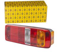 HELLA 2VP 340 888-011 Rearlight - Bulb - 24V - Fitting/Bolted - Lens Colour: Multi-coloured - Plug: Round Plug - left - Quantity: 1