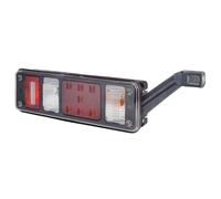 HELLA 2VP 340 961-121 Rearlight - Hybrid - 24V - mounting/Bolted - Lens Colour: Crystal clear - Plug: EasyConn 1 x 7/EasyConn 4 x 2 - Plug: Male - right - Quantity: 1