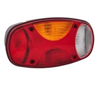 HELLA 2VP 343 640-091 Rearlight - Cargoluna - Bulb - 24V - mounting/Bolted - Lens Colour: Multi-coloured - Plug: Protected contact plug - left - Quantity: 1