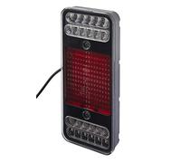 HELLA 2VP 345 900-411 Rearlight - Coluna - LED - 12V - Bolted/mounting - Lens Colour: Crystal clear - LED colour: Yellow/Red/White - Cable: 500mm - left/right - Quantity: 1