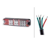 HELLA 2VP 357 021-011 Combination Rear Light Right Driver Left Passenger
