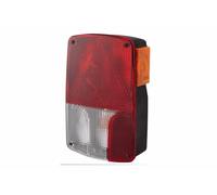 HELLA 2VP 998 233-281 Rearlight - Bulb - 12V - mounting/Bolted - Lens Colour: White / Red - Cable: 200mm - Plug: Round Plug - right - Quantity: 1