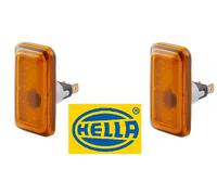HELLA 2BM 003 647-021 Auxiliary Indicator - Bulb - 12V - Fitting - Lens Colour: Yellow - left/right/lateral installation