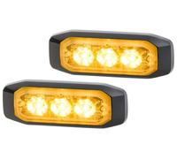 HELLA 2XD 014 563-201 Strobe-Type Beacon LED Crystal Clear Lens Fits REISCH