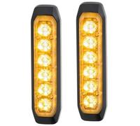 HELLA 2XD 014 592-201 Strobe-Type Beacon LED Crystal Clear Lens 12V/24V