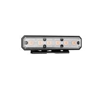 HELLA 2XD 018 160-101 LED-Blitz-Kennleuchte - BST 2.0 - 12/24V - gelb (amber) - Bügel