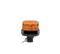 HELLA 2XD 066 146-011 LED-Strobe-type Beacon - K-LED Nano - 12/24V - Yellow - Flexible pipe sockets