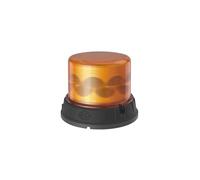 HELLA 2XD 066 979-001 LED-Strobe-type Beacon - K-LED Nano 80-12/24V - yellow (amber) - Bolted - Plug: Blade Terminal Sleeve - Quantity: 1