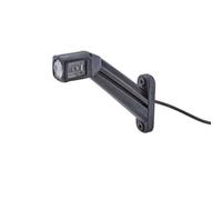 HELLA 2XS 011 744-211 Marker Light - LED - 12/24V - Cable: 800mm - Plug: AMP - 2-pin connector - left/Lateral Mounting