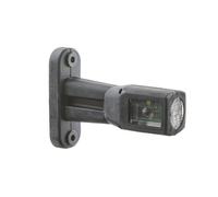 HELLA 2XS 011 768-031 Marker Light - LED - 12/24V - Cable: 2000mm - Plug: AMP - 2-pin connector - left/right/Lateral Mounting